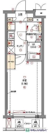 グロウワード東京Ｎｏｒｔｈアリビエの物件間取画像